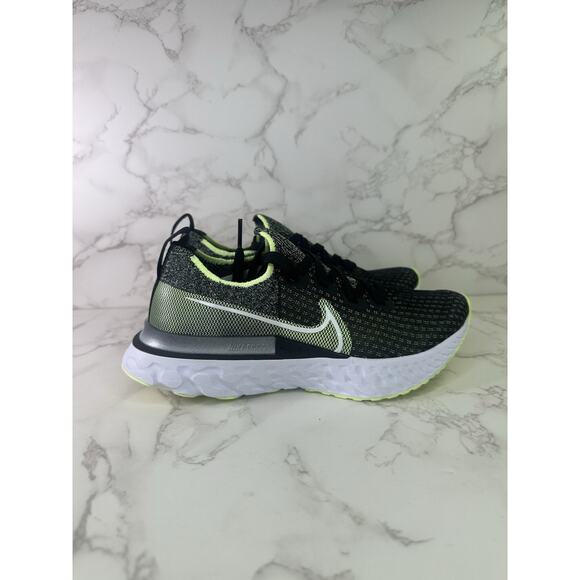 Nike Womens React Infinity Run CD4372-006 Black Running Shoes Fly knit Size 5 - Picture 4 of 5
